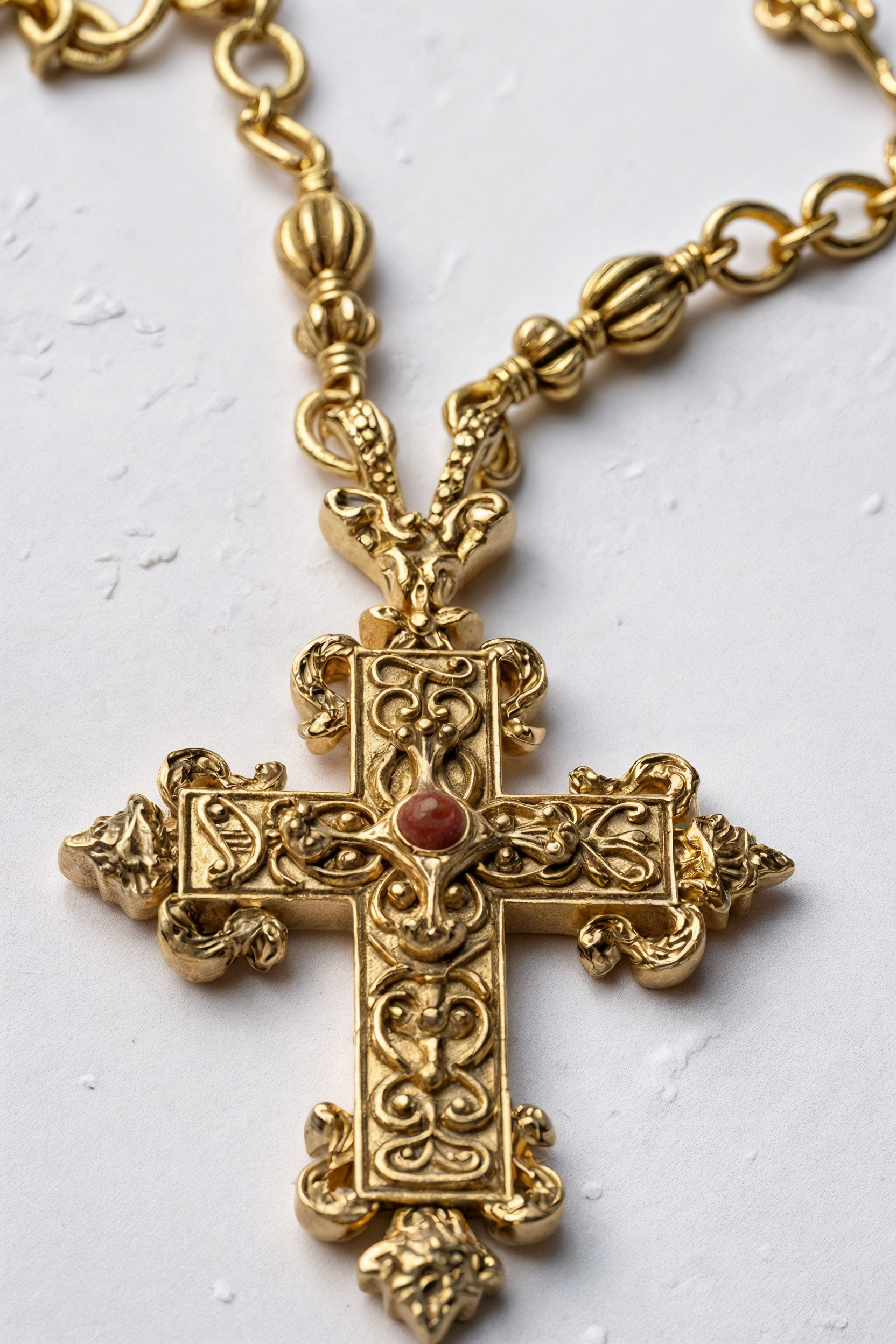 "Eye of Passion" Cross Pendant image 0