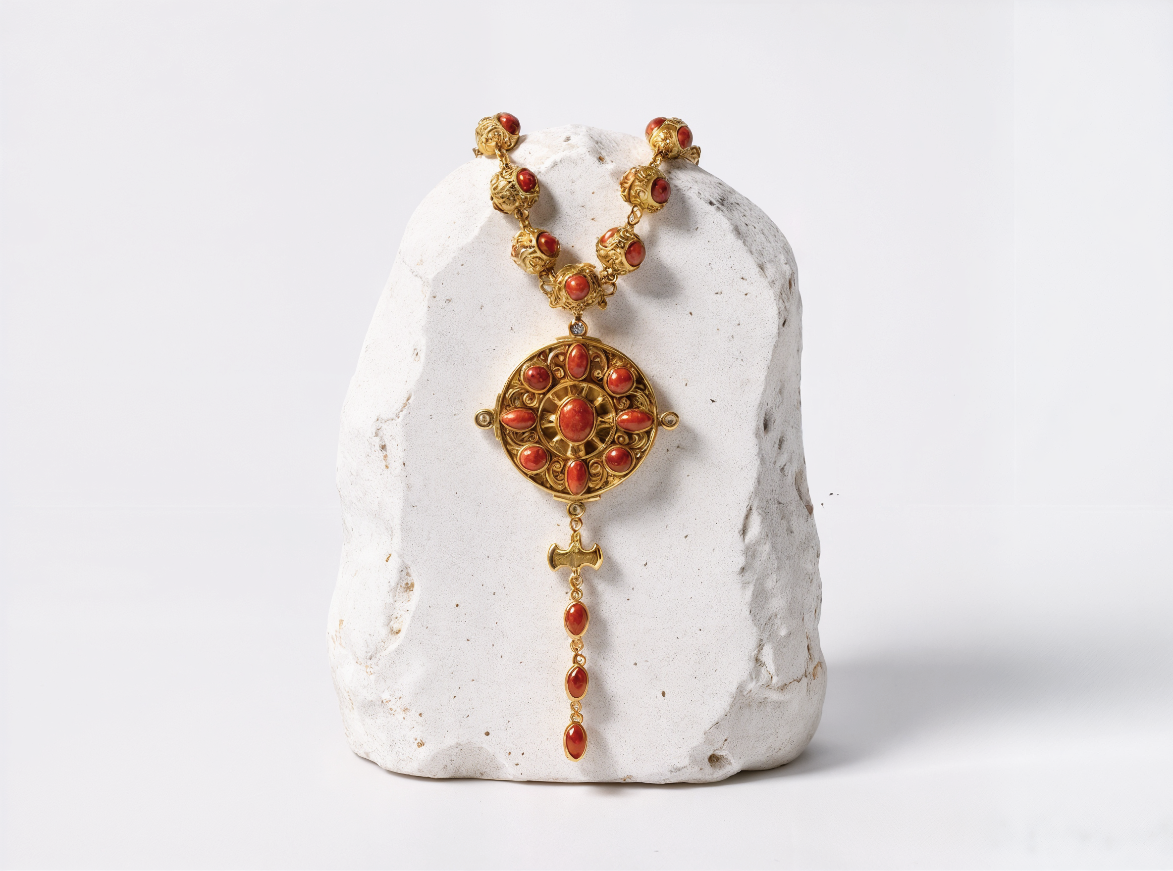 "39 Sins" Rosary Necklace image 1