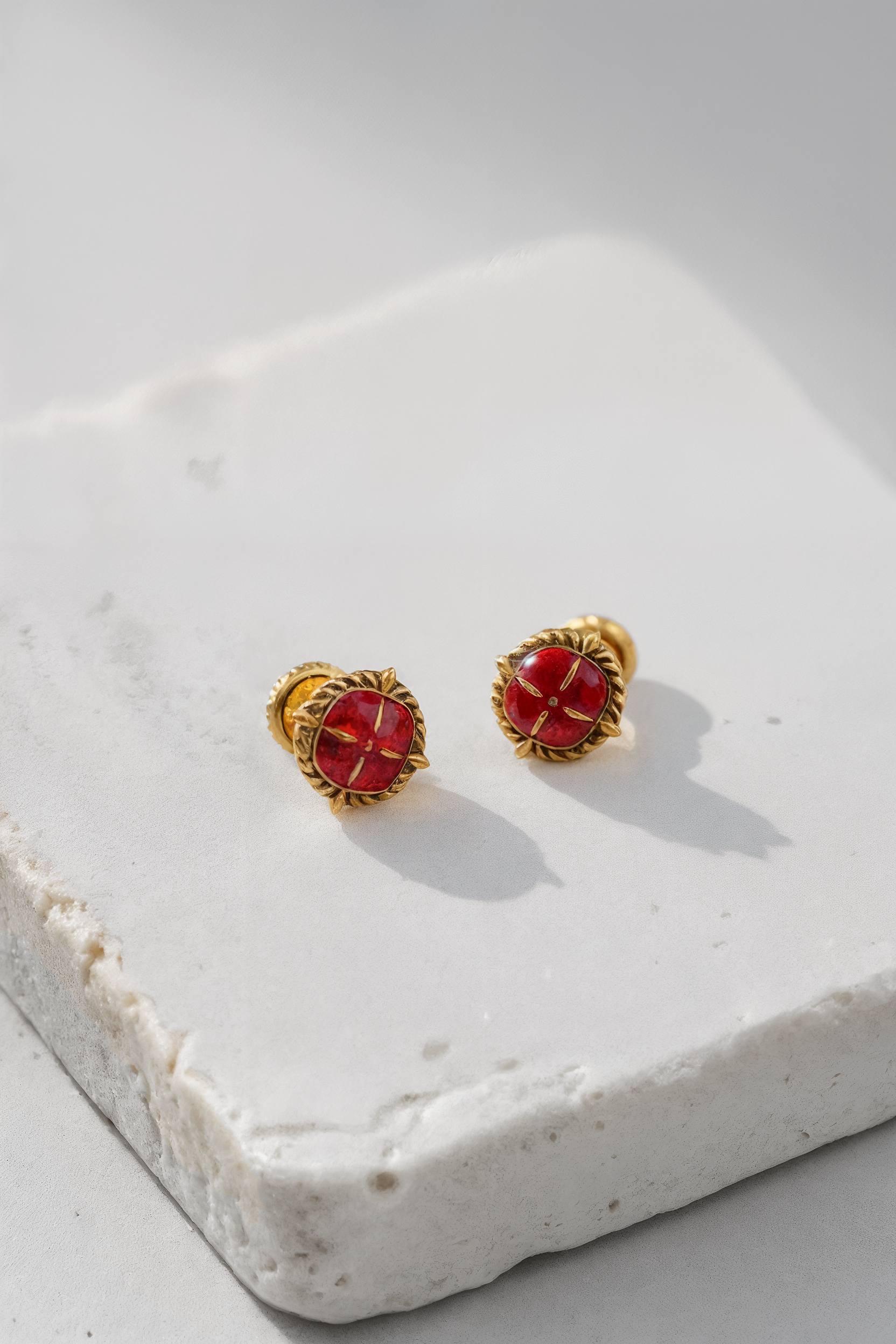 Bloodflower Stud Earrings image 0